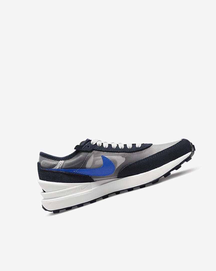 Dark Obsidian / Black / Royal Girls' Nike Waffle One Sneakers | UK4706