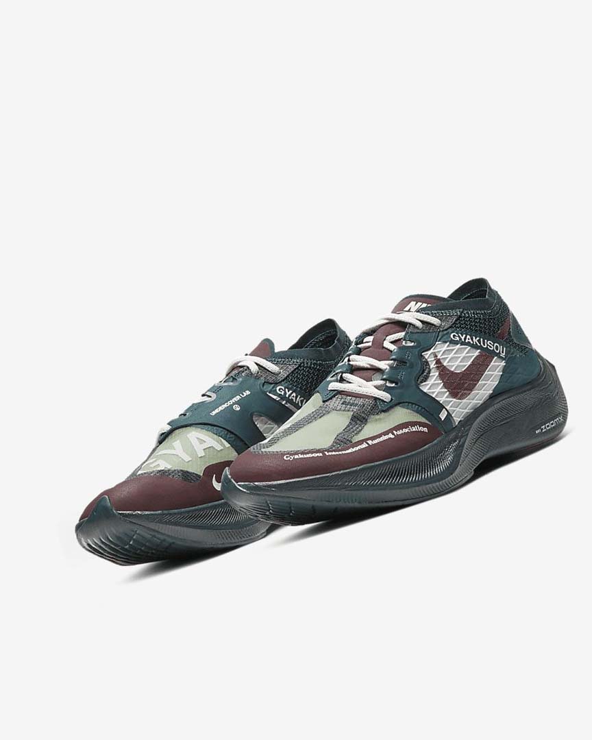 Deep Burgundy Women's Nike ZoomX Vaporfly Next% x Gyakusou Running Shoes | UK2778