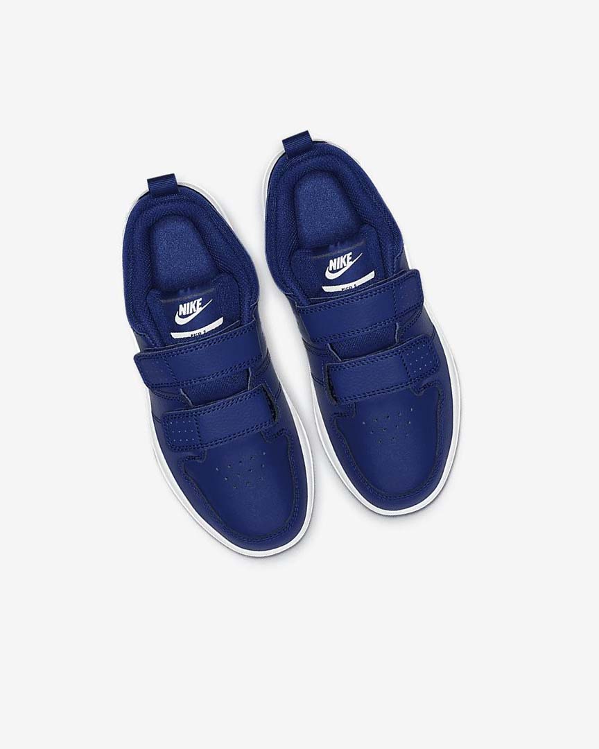 Deep Royal Blue / White Boys' Nike Pico 5 Shoes | UK2841