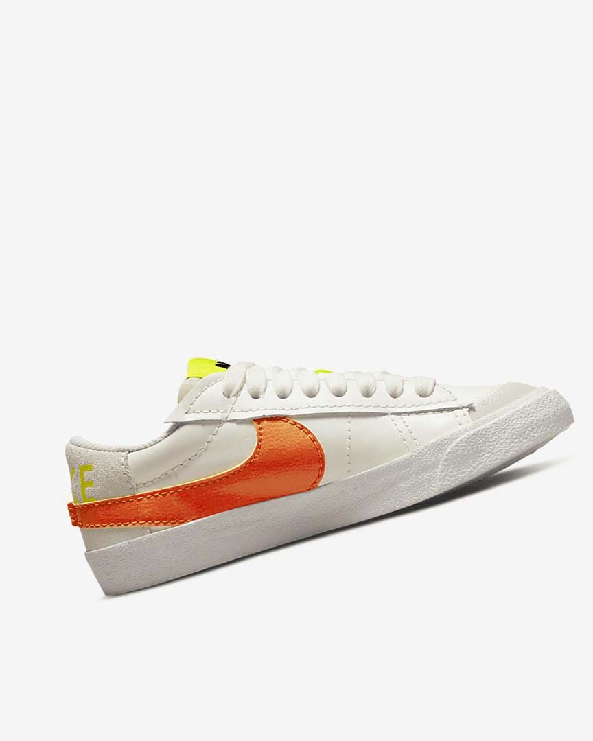 Green / Orange Women's Nike Blazer Low '77 Jumbo Sneakers | UK5307