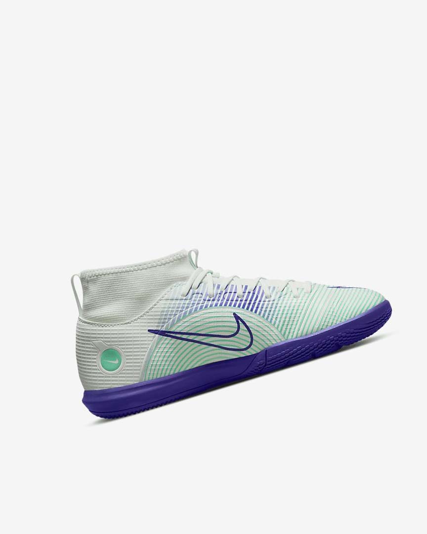 Green / Purple / Green Boys' Nike Jr. Mercurial Dream Speed Superfly 8 Academy IC Football Shoes | UK2825