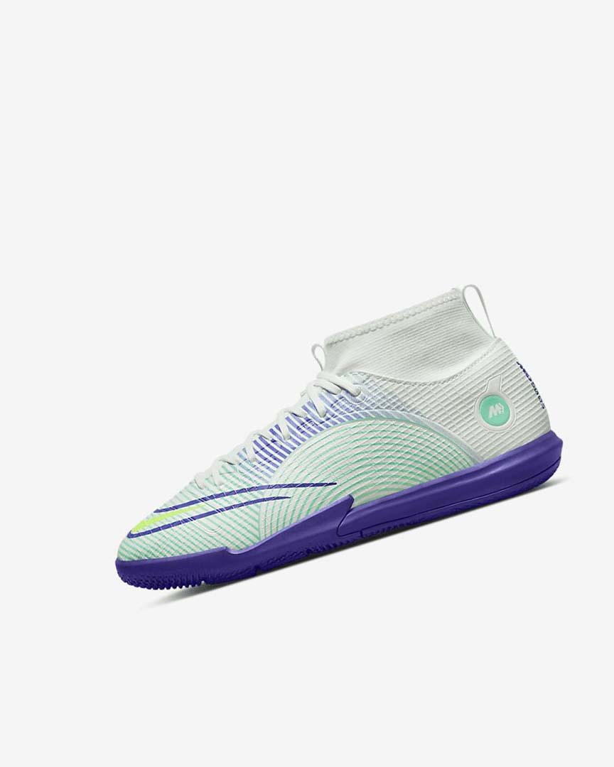 Green / Purple / Green Girls\' Nike Jr. Mercurial Dream Speed Superfly 8 Academy IC Football Shoes | UK2444