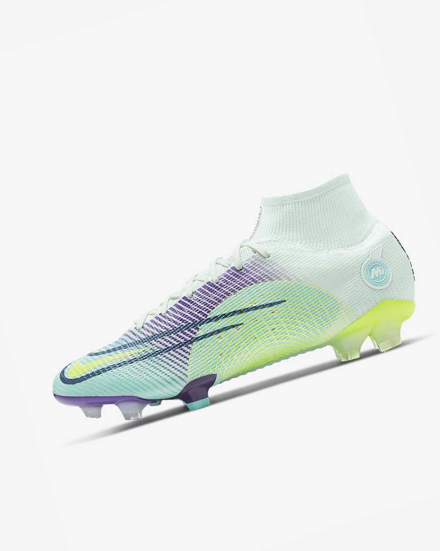 Green / Purple / Green Men\'s Nike Mercurial Dream Speed Superfly 8 Elite FG Football Boots | UK4642