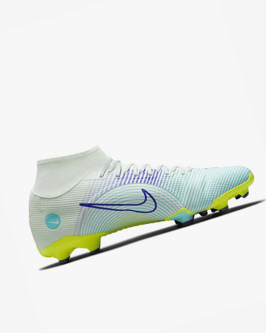 Green / Purple / Green Men's Nike Mercurial Dream Speed Superfly 8 Academy MG Football Boots | UK5095