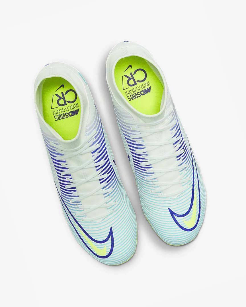 Green / Purple / Green Men's Nike Mercurial Dream Speed Superfly 8 Academy MG Football Boots | UK5095