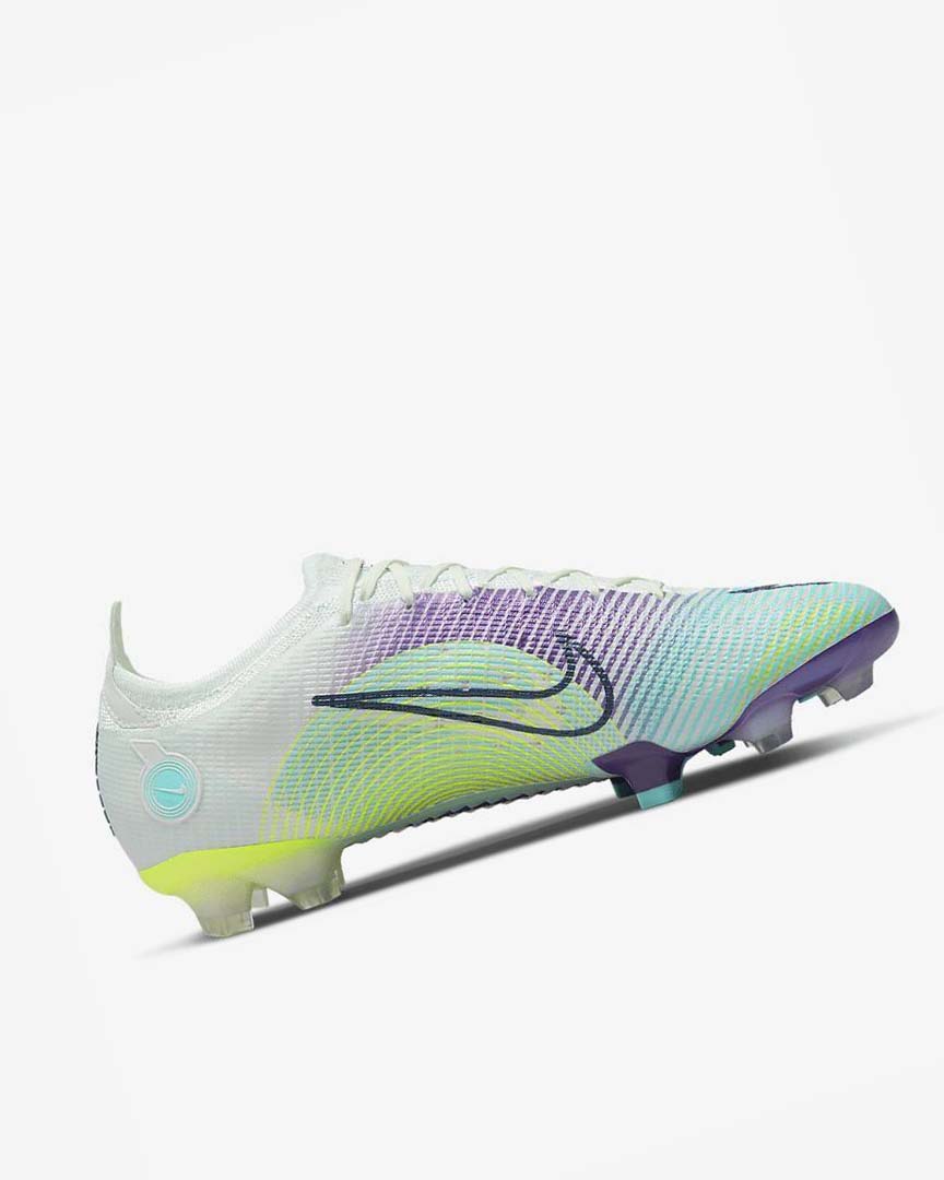 Green / Purple / Green Men's Nike Mercurial Dream Speed Vapor 14 Elite FG Football Boots | UK5412