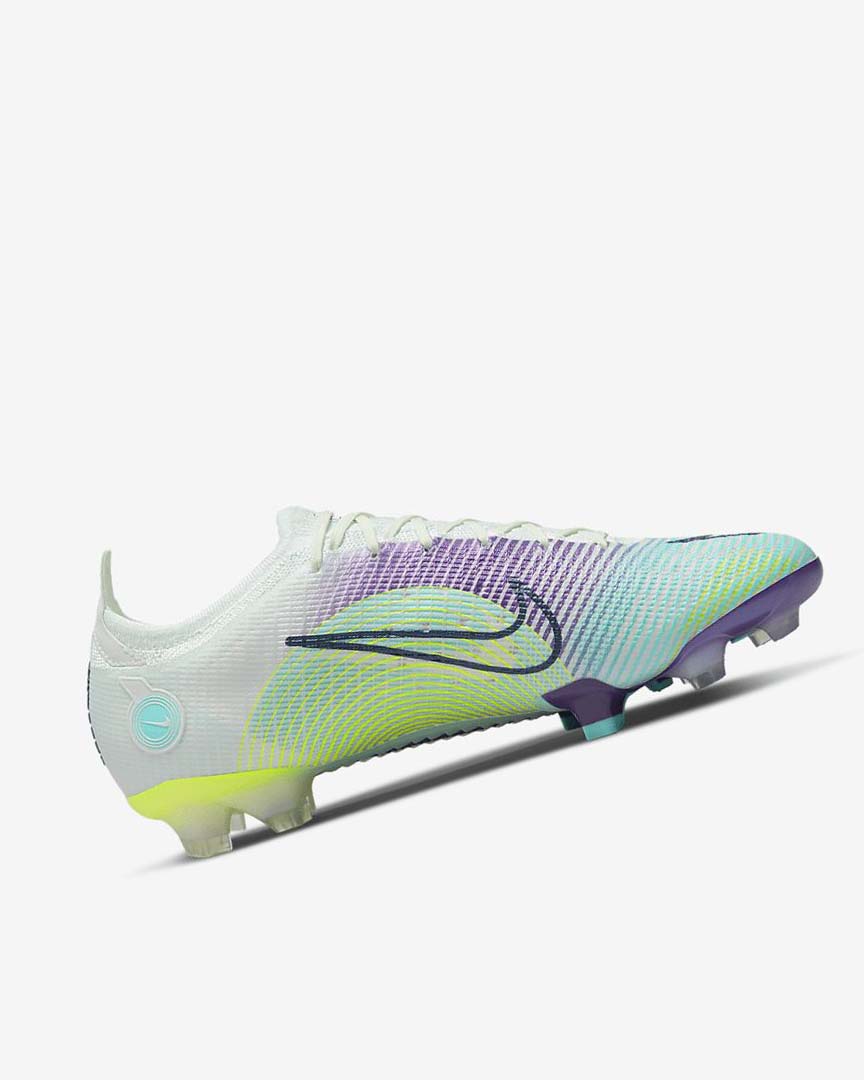 Green / Purple / Green Women's Nike Mercurial Dream Speed Vapor 14 Elite FG Football Boots | UK1207