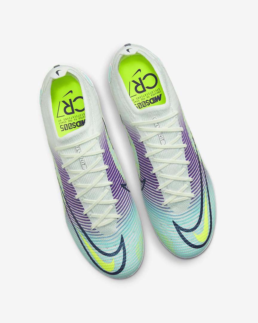 Green / Purple / Green Women's Nike Mercurial Dream Speed Vapor 14 Elite FG Football Boots | UK1207