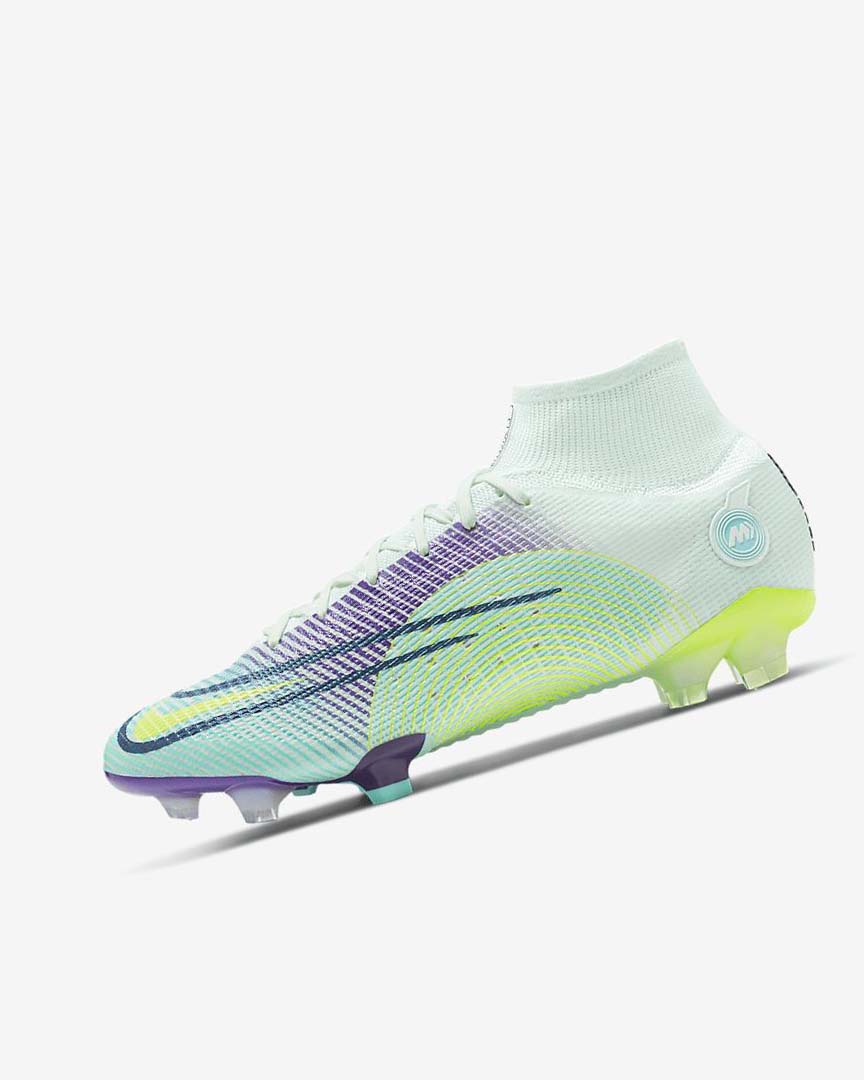 Green / Purple / Green Women\'s Nike Mercurial Dream Speed Superfly 8 Elite FG Football Boots | UK4677