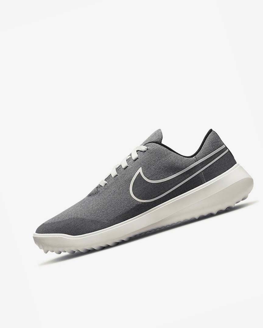 Grey / Black Men\'s Nike Victory G Lite NN Golf Shoes | UK5296