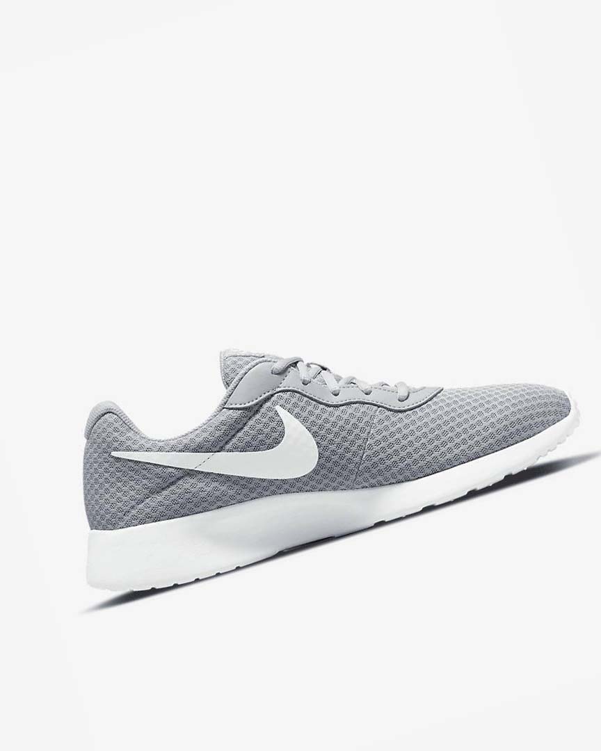 Grey / Black / White Men's Nike Tanjun Sneakers | UK3271