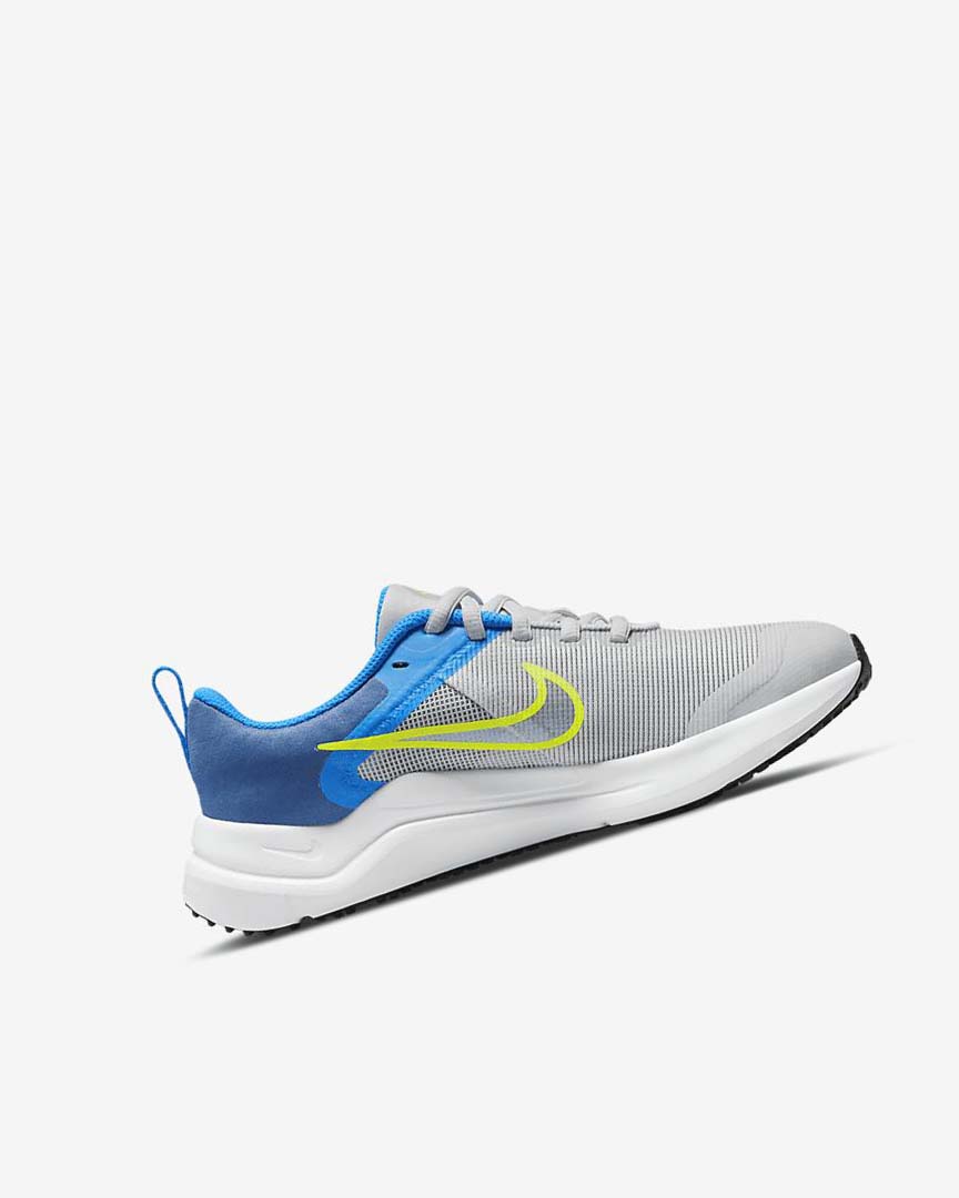 Grey / Blue Grey / Navy / Grey Boys' Nike Downshifter 12 Running Shoes | UK2571