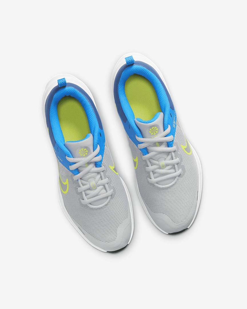 Grey / Blue Grey / Navy / Grey Girls' Nike Downshifter 12 Running Shoes | UK5138