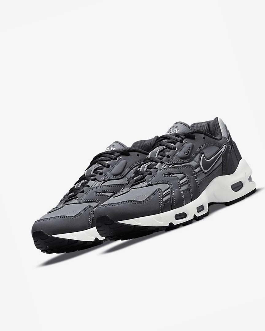 Grey / Dark Grey / White / Black Men's Nike Air Max 96 II Sneakers | UK5389