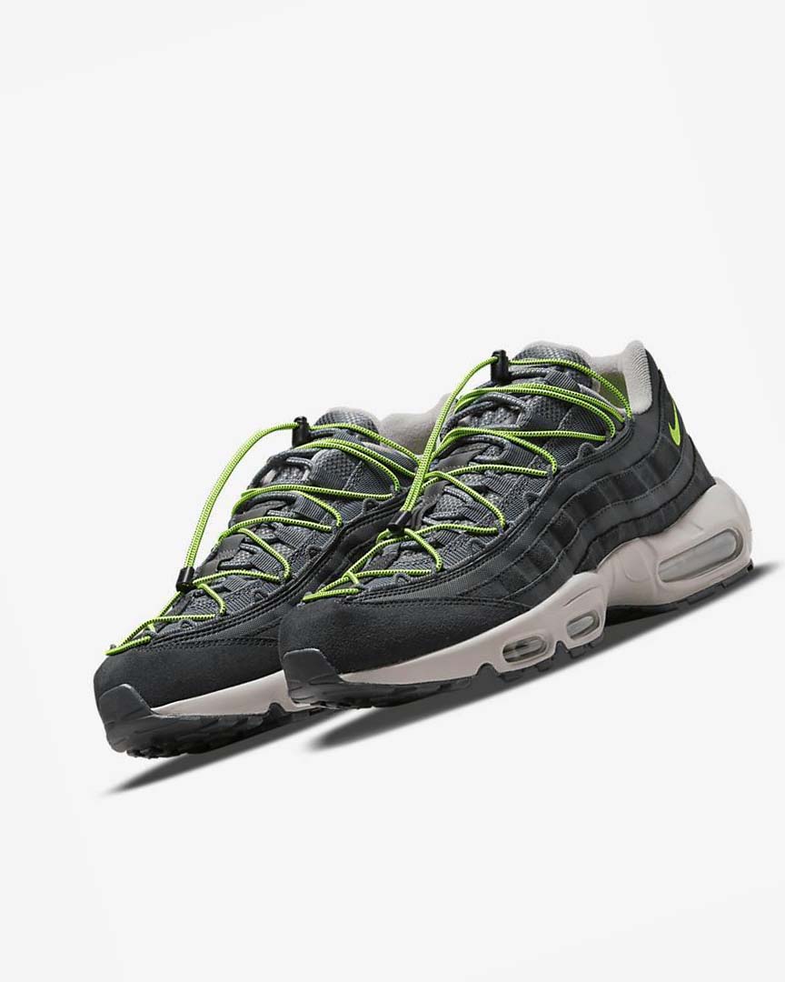 Grey / Grey Men's Nike Air Max 95 Casual Shoes | UK4539