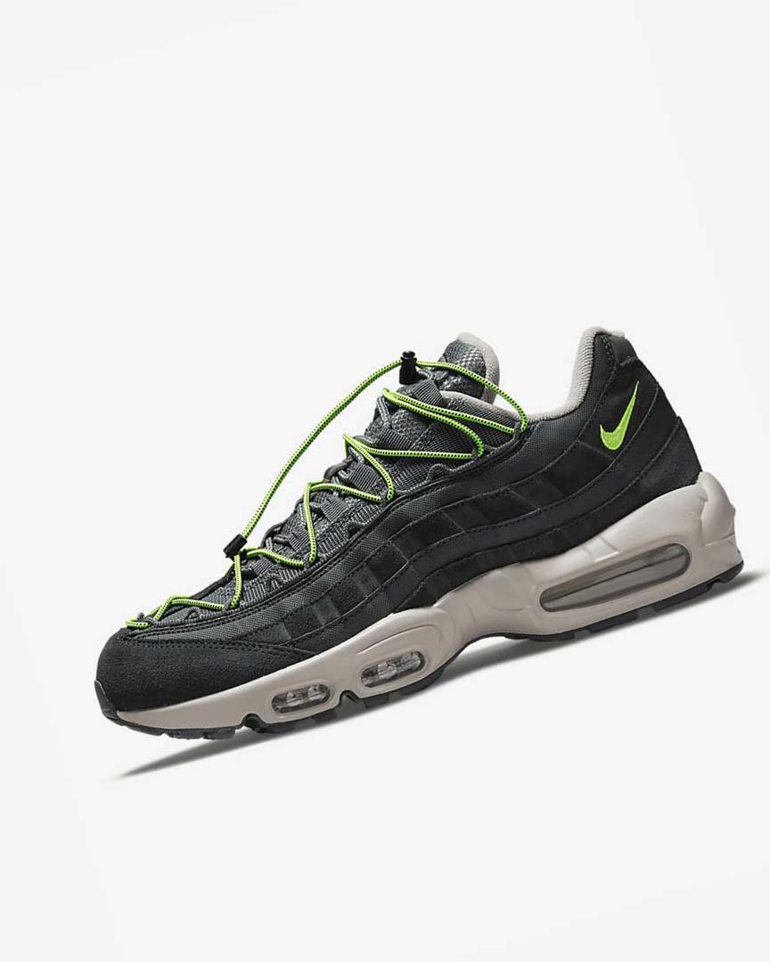 Grey / Grey Men\'s Nike Air Max 95 Casual Shoes | UK4539