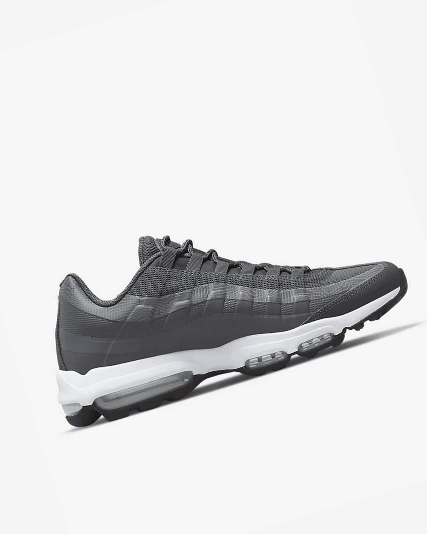 Grey / Grey / White / Black Men's Nike Air Max 95 UL Casual Shoes | UK2711