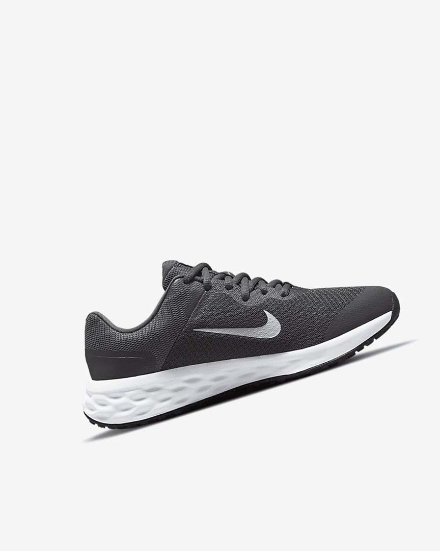 Grey / Grey / White Boys' Nike Revolution 6 Running Shoes | UK5447