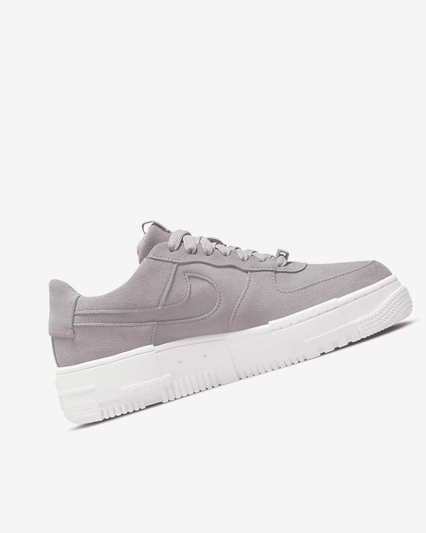 Grey / Grey / White / Grey Women's Nike Air Force 1 Pixel Sneakers | UK2566