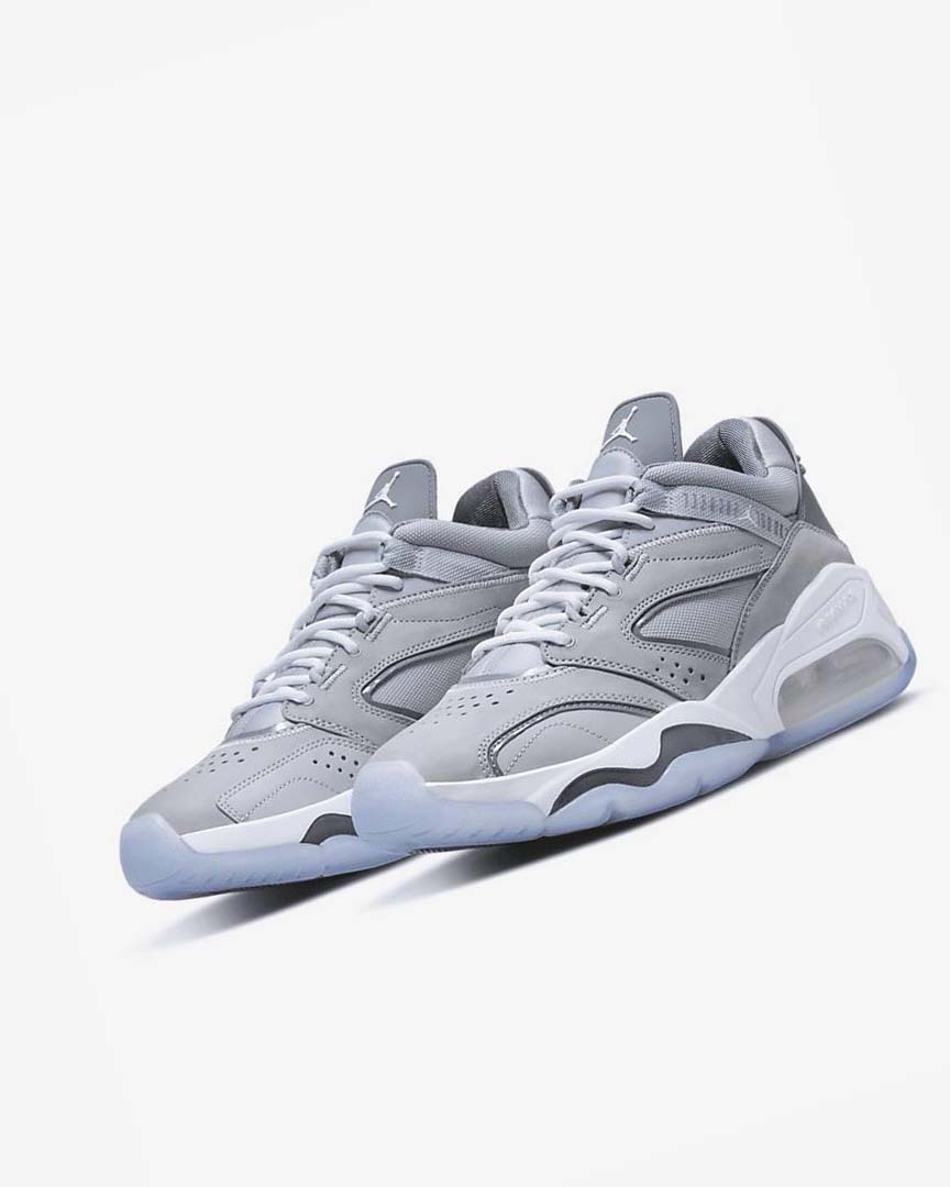 Grey / Grey / White Men's Nike Jordan Point Lane Basketball Shoes | UK2255