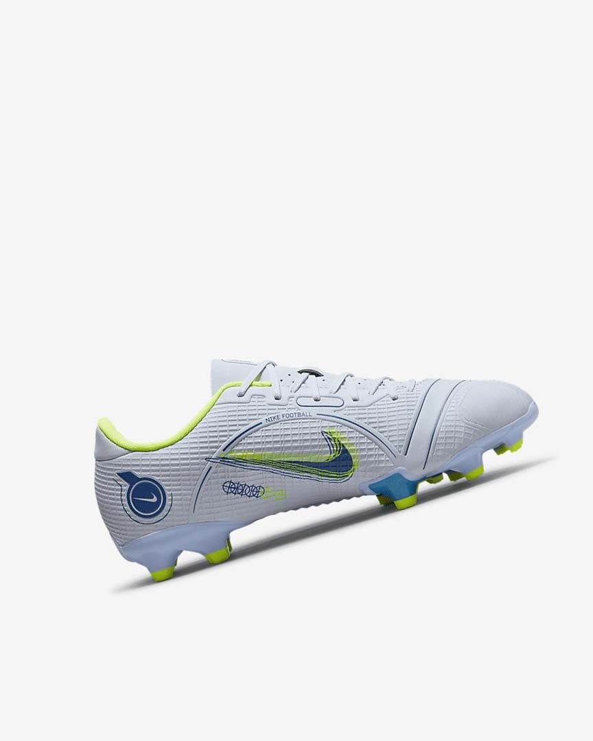 Grey / Light Blue / Blue / Blue Boys' Nike Jr. Mercurial Vapor 14 Academy MG Football Boots | UK4632