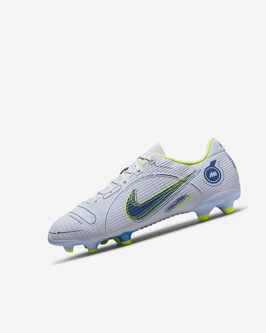 Grey / Light Blue / Blue / Blue Boys\' Nike Jr. Mercurial Vapor 14 Academy MG Football Boots | UK4632