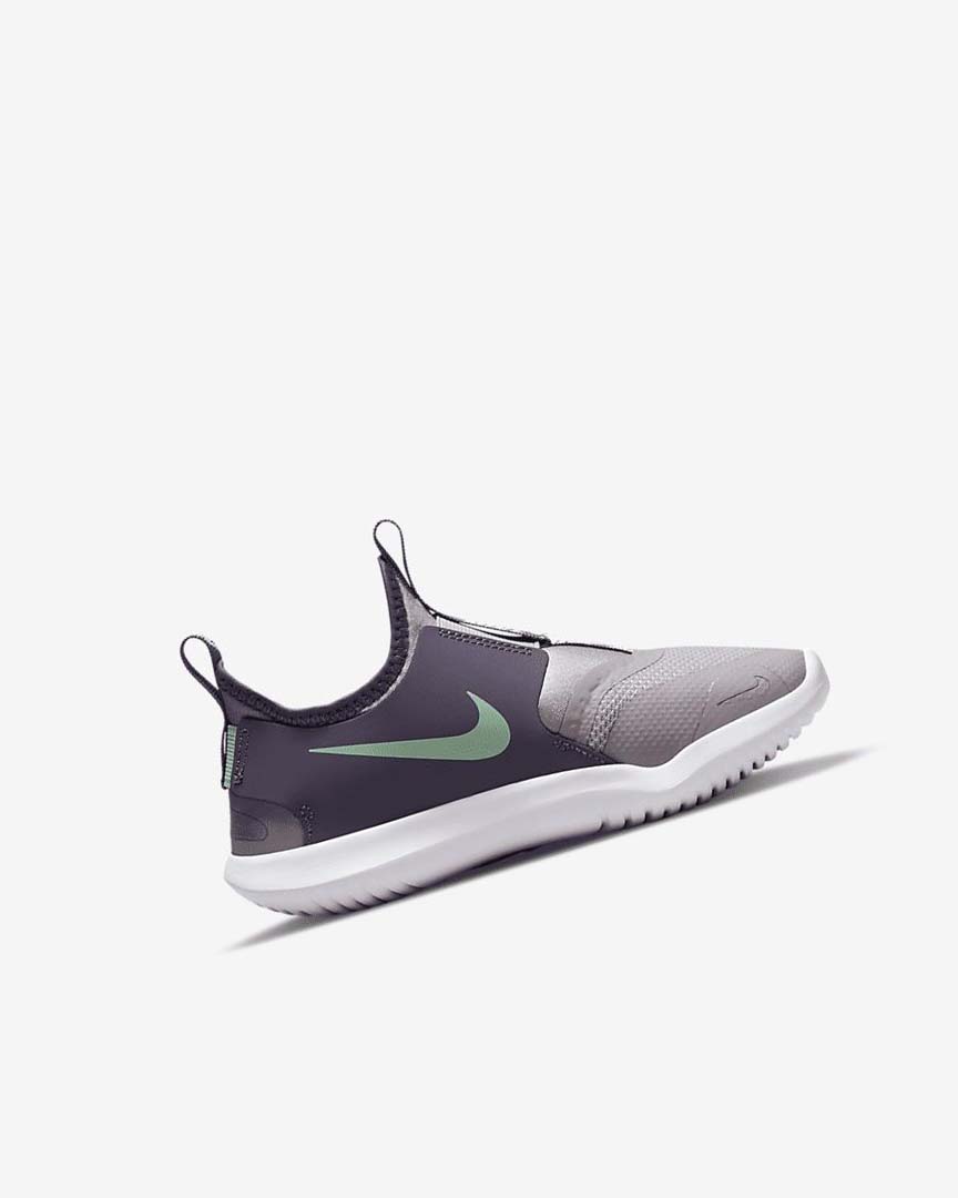 Grey / Purple / Mint Boys' Nike Flex Runner Shoes | UK3250