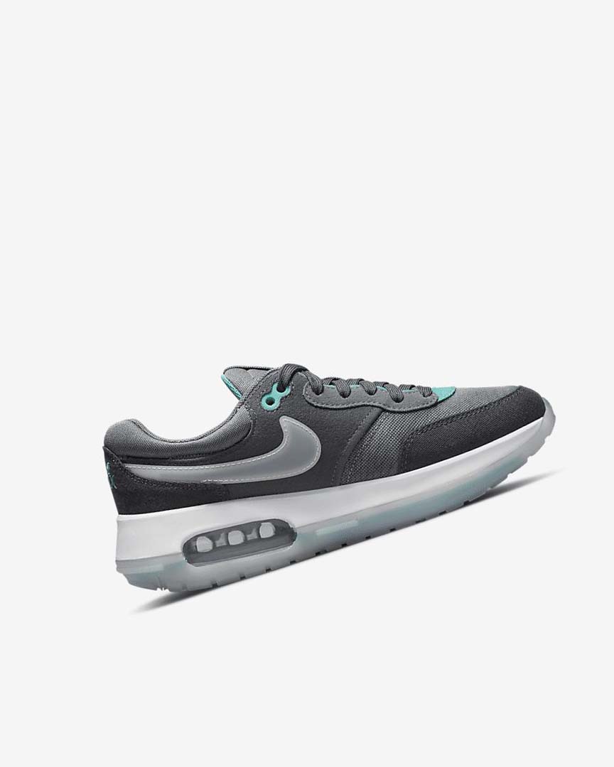 Grey / Turquoise / Dark Grey / Black Boys' Nike Air Max Motif Shoes | UK5394