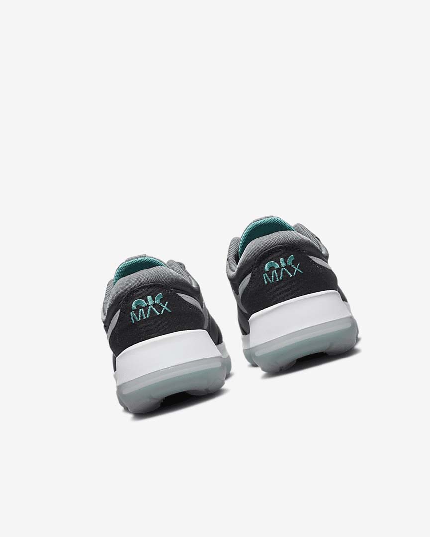 Grey / Turquoise / Dark Grey / Black Girls' Nike Air Max Motif Shoes | UK2388