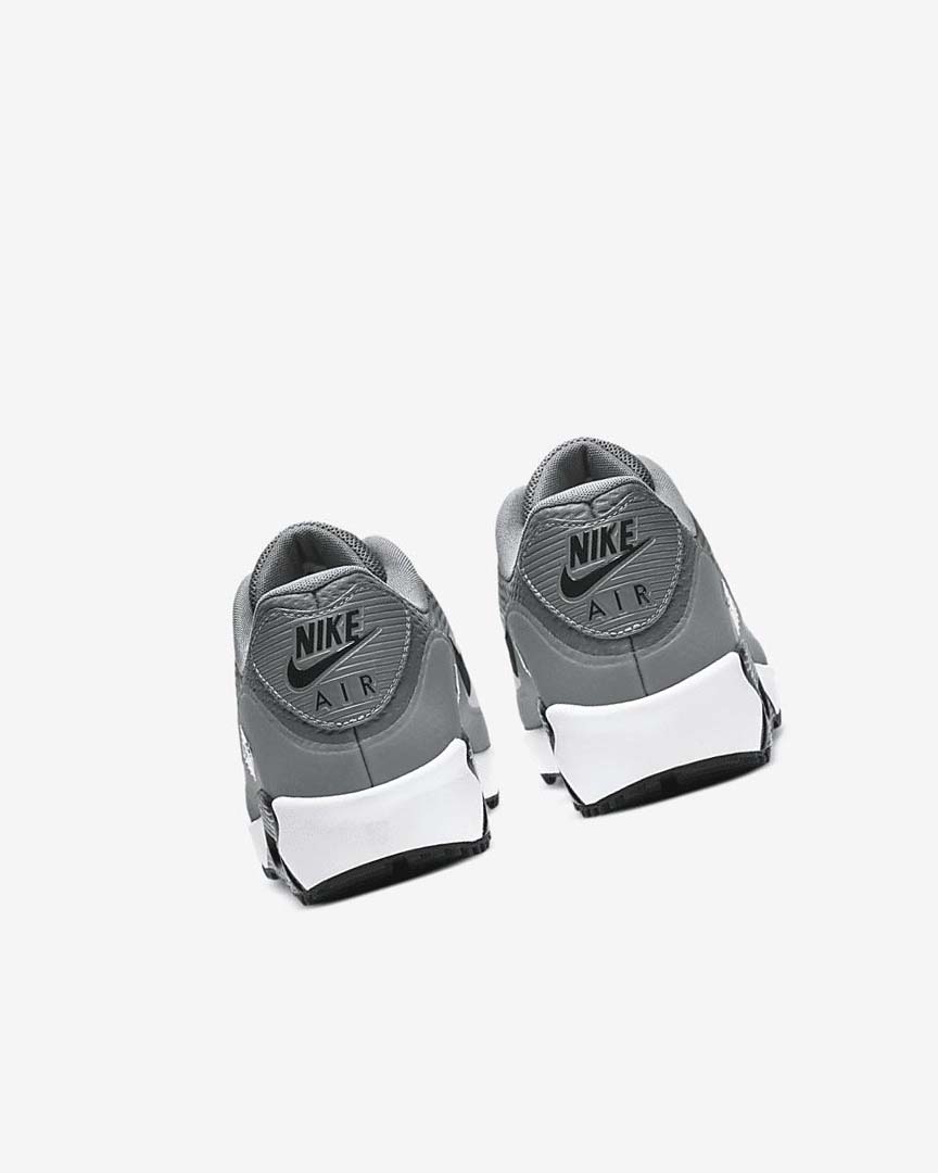 Grey / White / Black Women's Nike Air Max 90 G Golf Shoes | UK3046