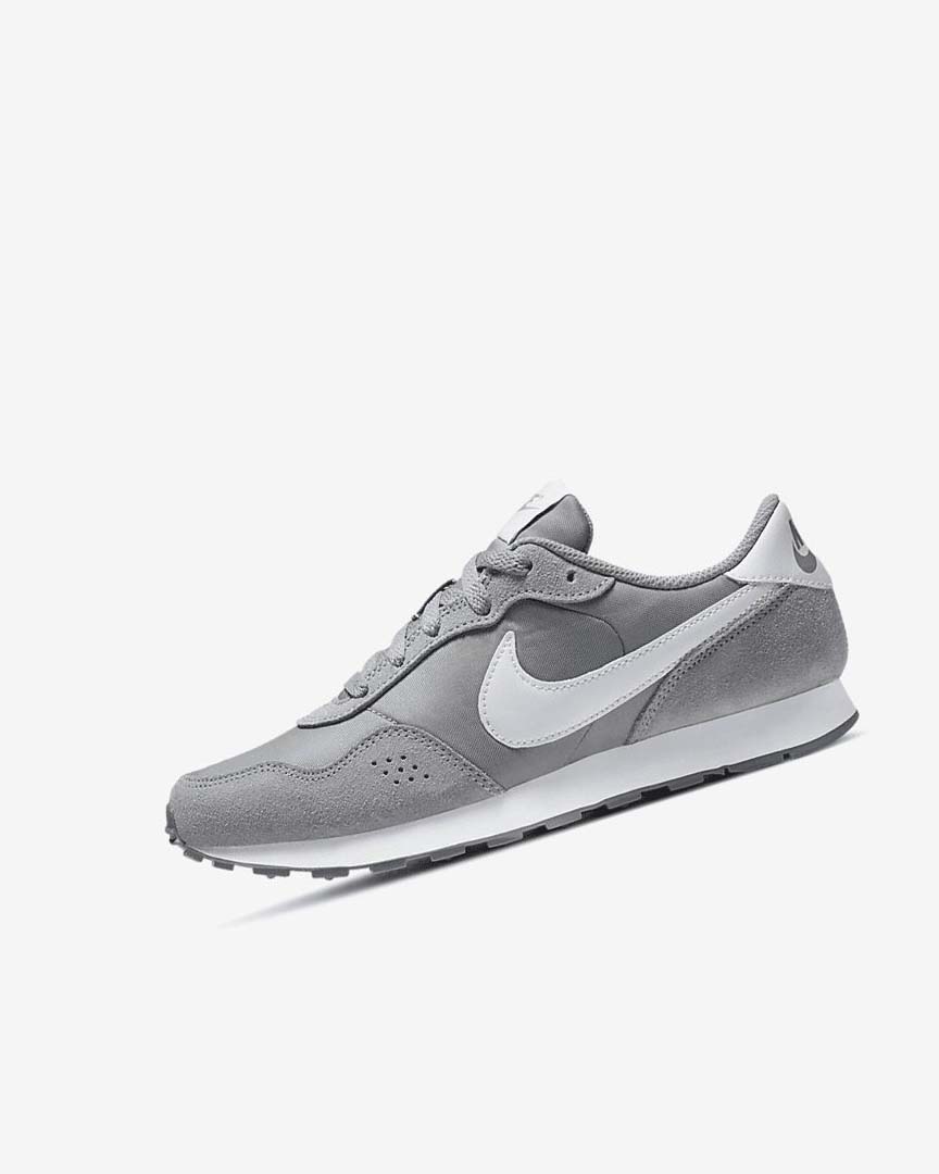 Grey / White Boys\' Nike MD Valiant Shoes | UK5186