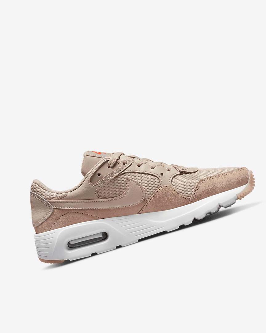 Khaki Grey / Rose / White / Pink Women's Nike Air Max SC Sneakers | UK4898