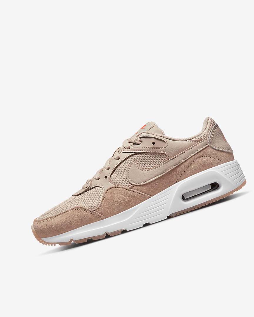 Khaki Grey / Rose / White / Pink Women\'s Nike Air Max SC Sneakers | UK4898