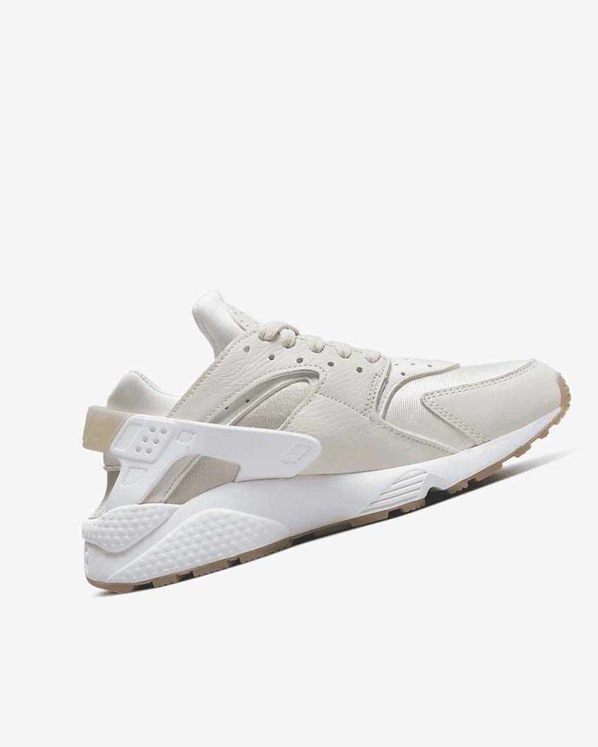 Khaki / Light Brown / White Women's Nike Air Huarache Sneakers | UK5597