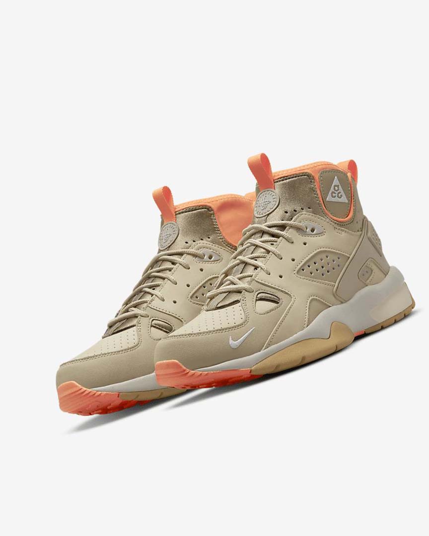 Khaki / Silver Men's Nike ACG Air Mowabb Sneakers | UK5200