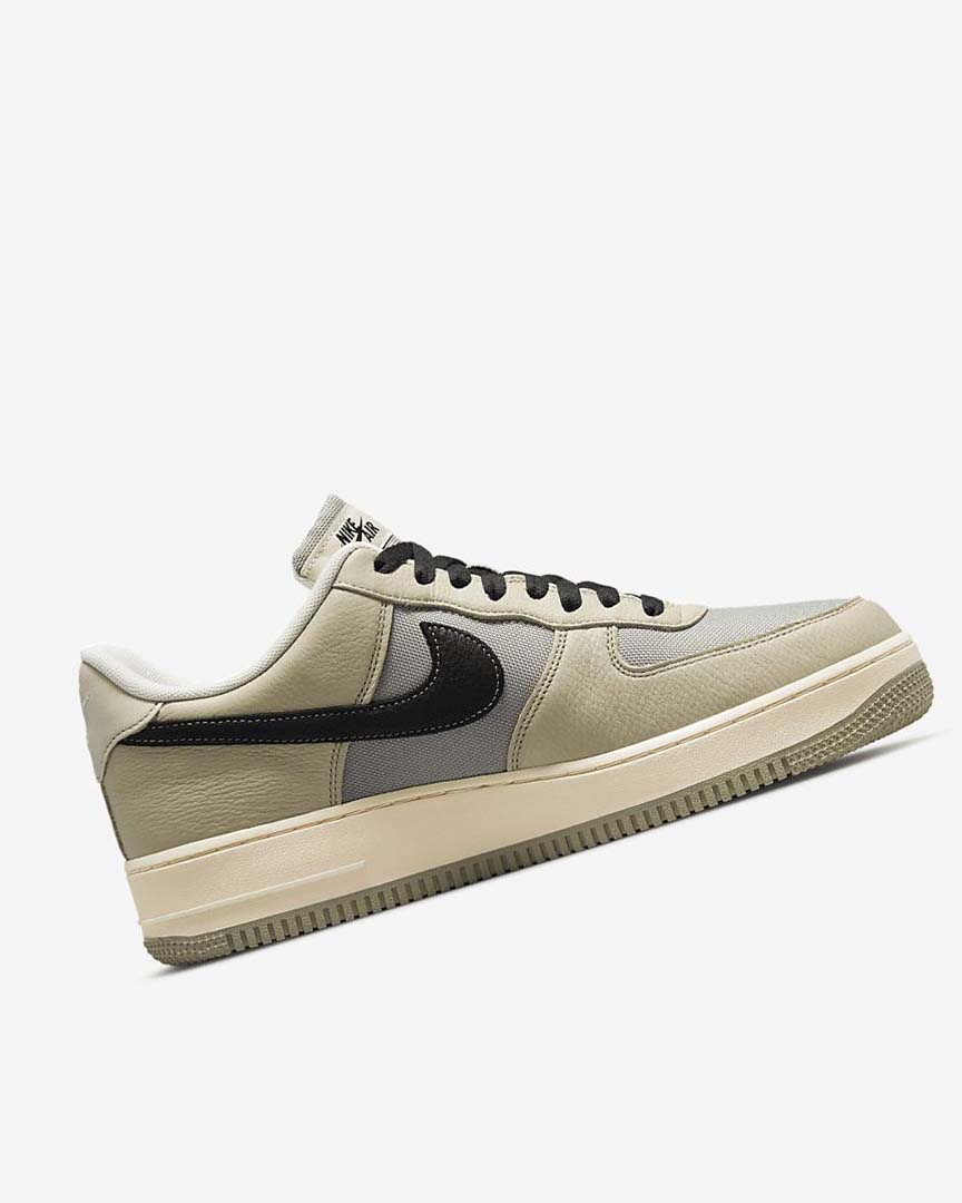 Khaki / White / Black Men's Nike Air Force 1 GTX Sneakers | UK5141