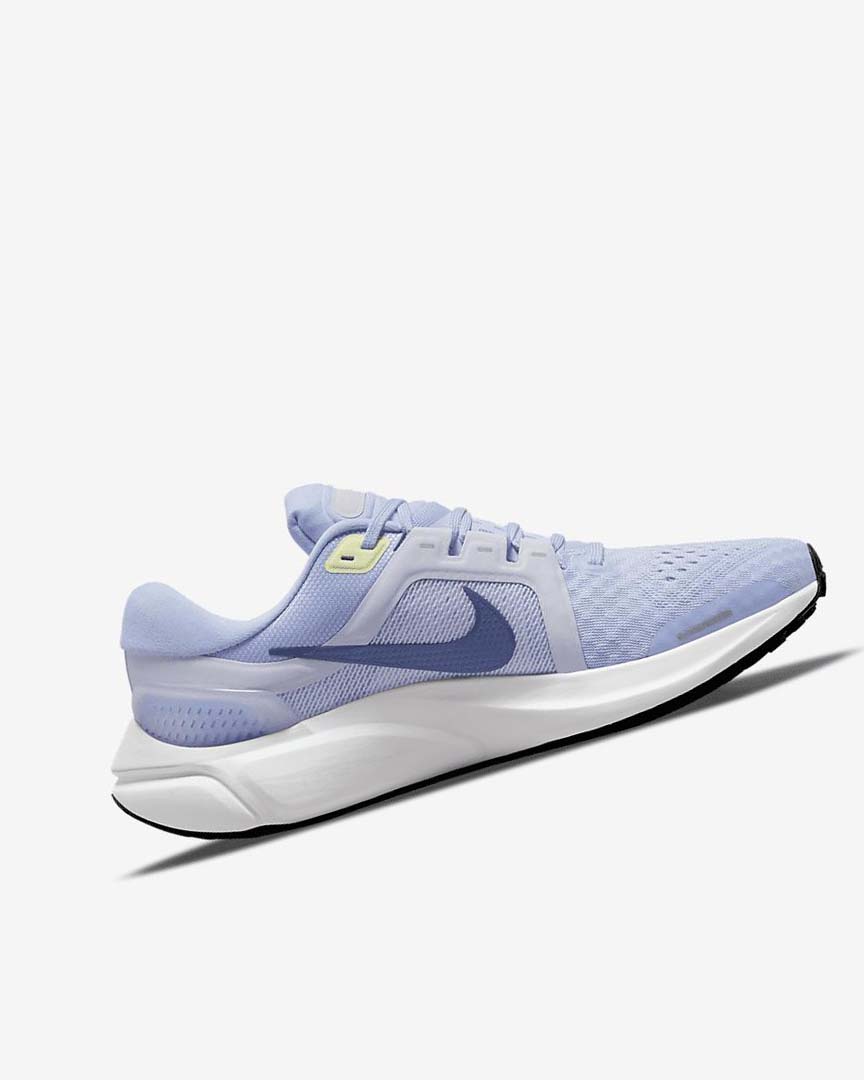 Light Blue / Grey / White / Navy Women's Nike Air Zoom Vomero 16 Running Shoes | UK2305