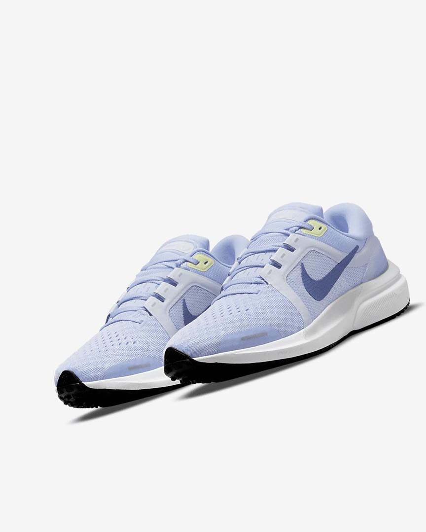 Light Blue / Grey / White / Navy Women's Nike Air Zoom Vomero 16 Running Shoes | UK2305