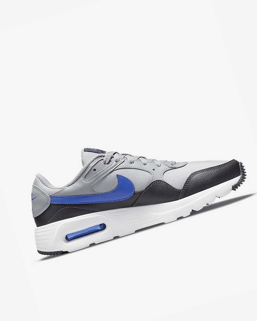 Light Grey / Dark Grey / White / Royal Men's Nike Air Max SC Sneakers | UK3141