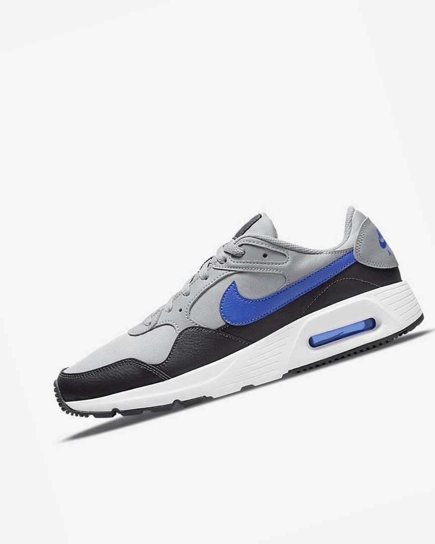 Light Grey / Dark Grey / White / Royal Men\'s Nike Air Max SC Sneakers | UK3141