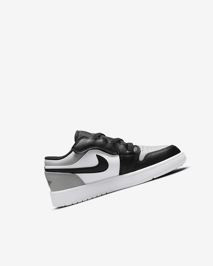 Light Grey / White / Black Boys' Nike Jordan 1 Low Alt Shoes | UK4917