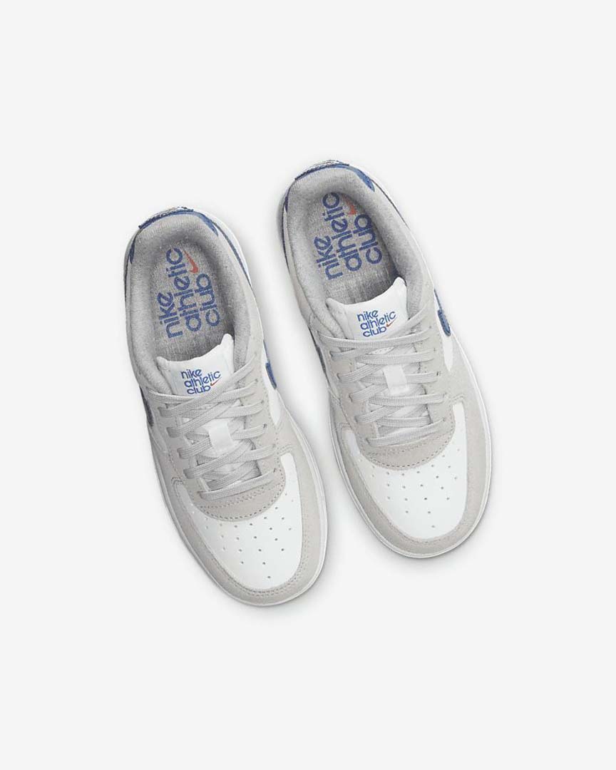 Light Grey / White / Light Grey Boys' Nike Force 1 LV8 Shoes | UK2559