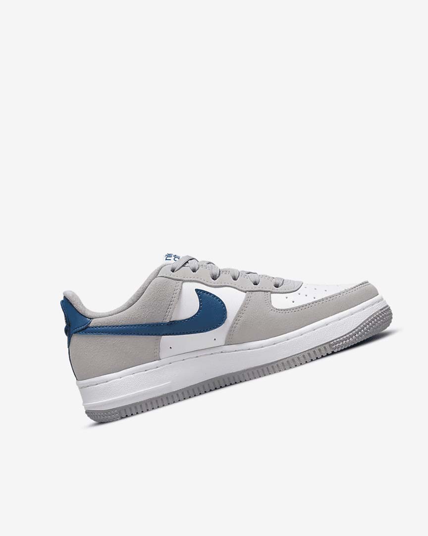 Light Grey / White / Light Grey Boys' Nike Air Force 1 LV8 Sneakers | UK4699