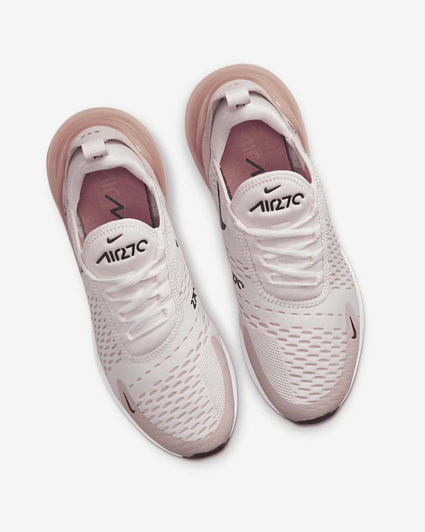 Light Pink / Pink / Black Women's Nike Air Max 270 Casual Shoes | UK2944