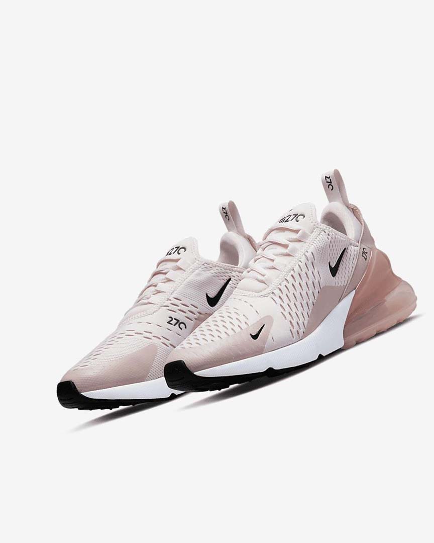 Light Pink / Pink / Black Women's Nike Air Max 270 Casual Shoes | UK2944