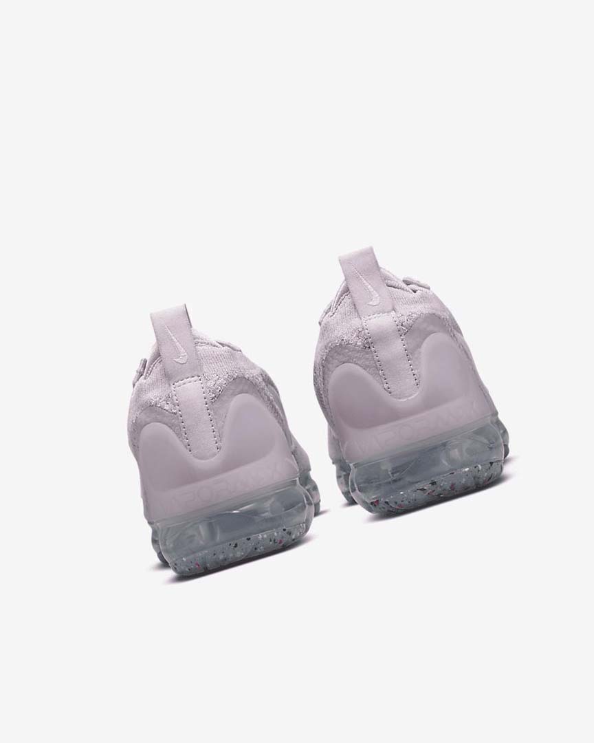 Light Pink / White / Metal Silver / Purple Women's Nike Air VaporMax 2021 FK Sneakers | UK2277