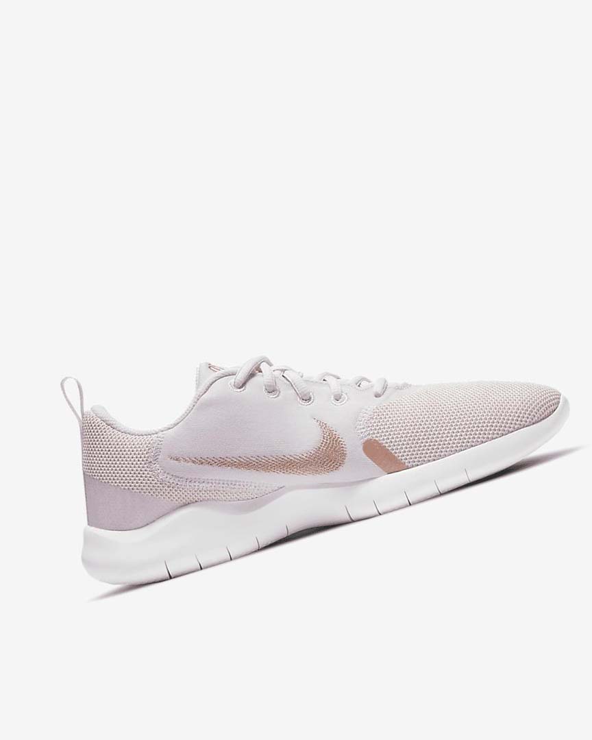 Light Purple / White / Metal Red Brown Women's Nike Flex Experience Run 10 Running Shoes | UK4526