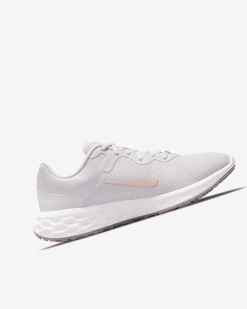 Light Purple / White Women's Nike Revolution 6 Next Nature Running Shoes | UK3172