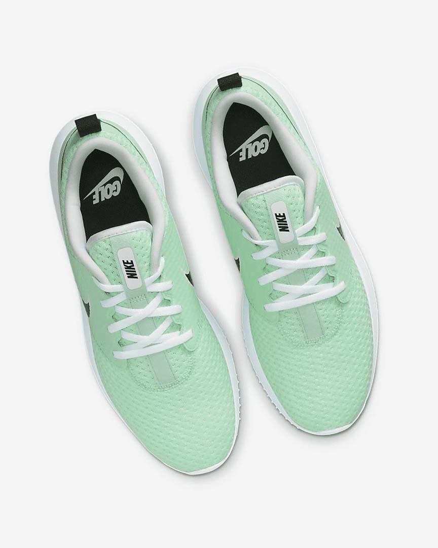 Mint / White / Black Women's Nike Roshe G Golf Shoes | UK5545