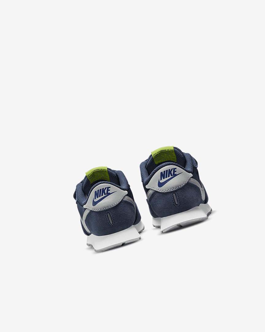 Navy / Green / Grey Boys' Nike MD Valiant Shoes | UK2992